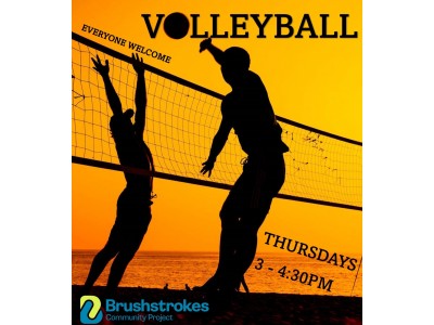 Give us a hand at our community volleyball session