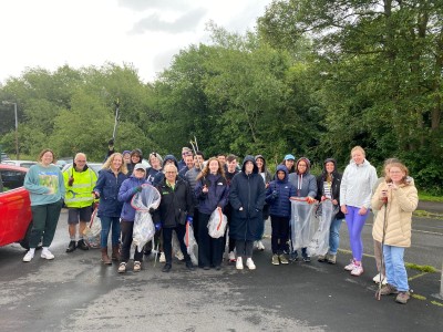 Come and join our community litter pick once a month