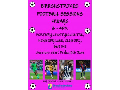 Help support our fun football session for the local community