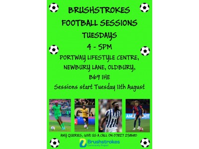 Help support our fun football session for the local community